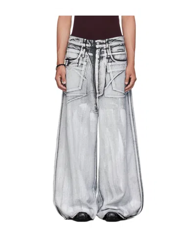 Lu'u Dan Radiation Dumpster Jeans In Gray