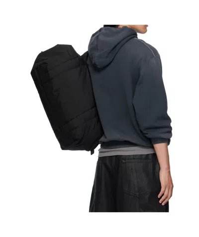 Lu'u Dan Gray Slouch Hoodie In Black