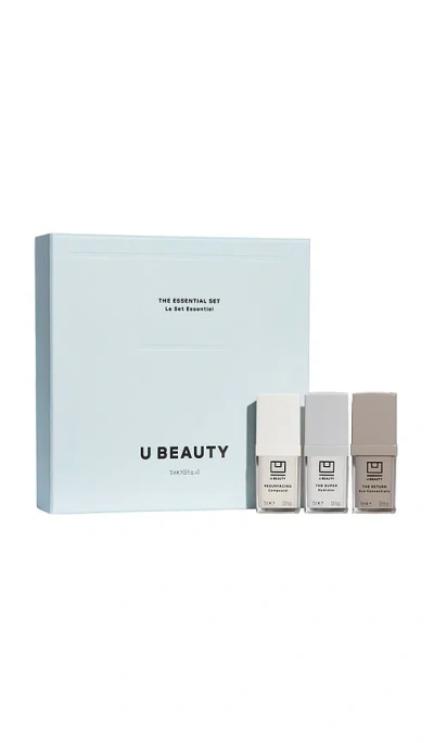 U Beauty The Essentials Skincare Gift Set In Multi