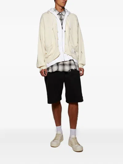 Entire Studios Elasticated Boxing Shorts In Black