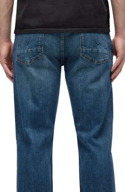 Hudson Byron Relaxed Fit Slim Straight Leg Jeans In Blue Mountain In Blue