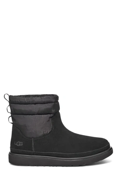 Ugg ® Classic Minimod Waterproof Wool Boot In Black
