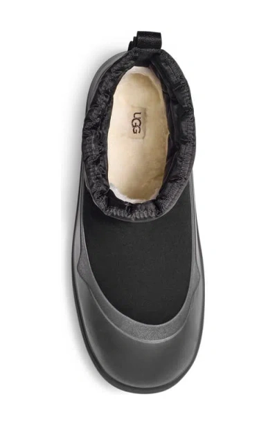 Ugg ® Classic Minimod Waterproof Wool Boot In Black