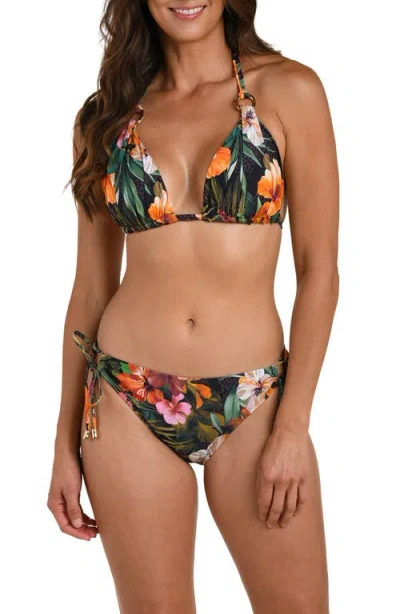 La Blanca Women's Tropical Hideaway Adjustable Loop Hipster In Multi