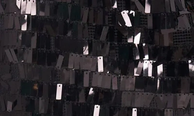 Vince Camuto Sequin Miniskirt In Black