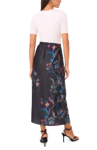 Vince Camuto Floral Print Pencil Skirt In Multi