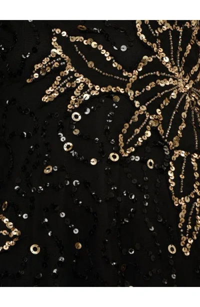 Adrianna Papell Women's Embellished Sleeveless Dress In Black