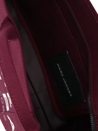 Marc Jacobs The Medium Tote Shopper Bag In Burgundy
