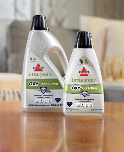 Bissell Little Green Mini Portable Upholstery And Carpet Cleaner In Green