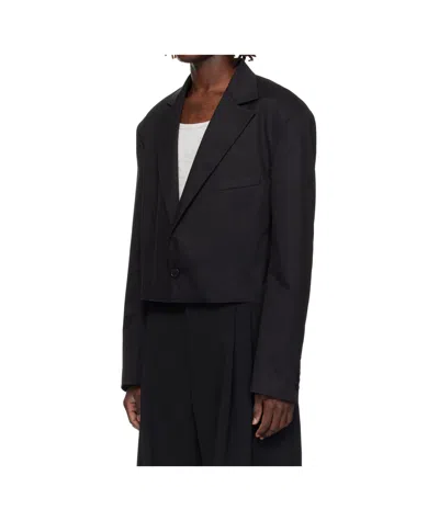 Lu'u Dan Slashed Blazer In Black