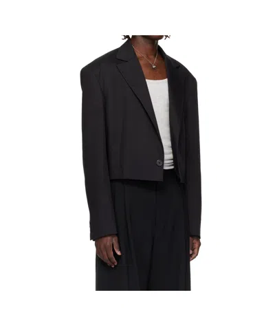 Lu'u Dan Slashed Blazer In Black