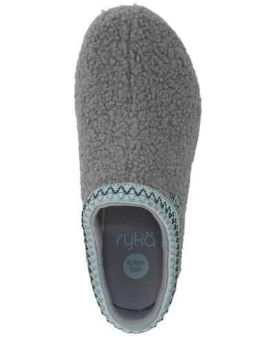 Ryka Wide Width Stellar Cozy Mule In Animal Print