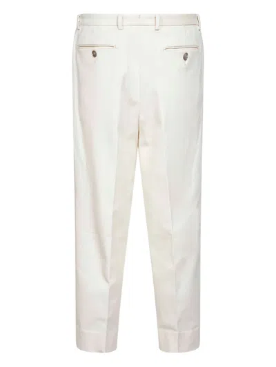 D4.0 Tapered Trousers In White