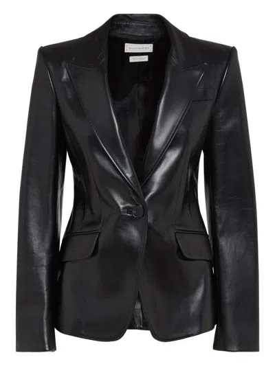 Alexander Mcqueen Jackets Blacks And Greys