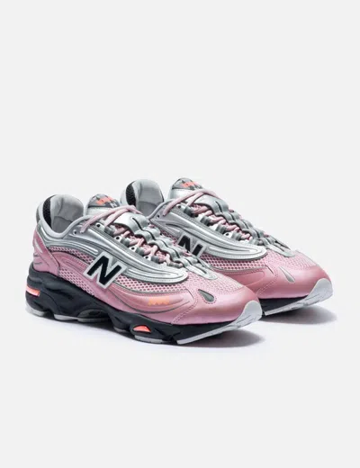 New Balance 1000 Pink Fabric Blend Sneakers In Multi