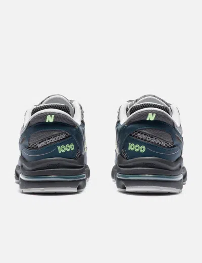 New Balance Lace-up Sneakers With Sole And Dynamic Design In Blue