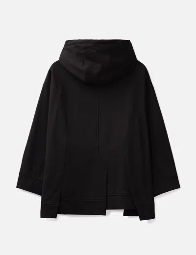 Songzio Asymmetric Cut Out Zip Up In Black