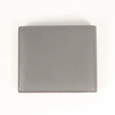 Pre-owned Balenciaga Gray Leather Wallet (bi-fold) ()
