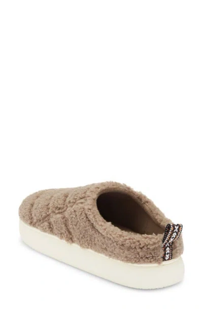 Abound Dion Faux Fur Quilted Clog Slipper In Brown