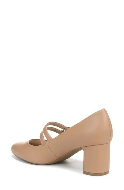 Lifestride Women's True Almond Toe Block Heel Mary Jane Pumps In Neutral