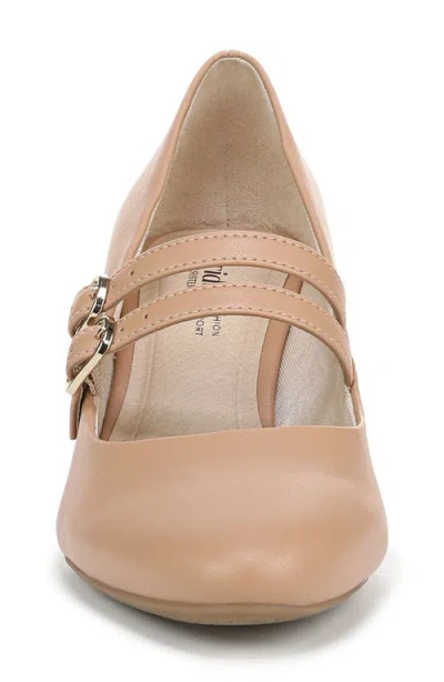 Lifestride Women's True Almond Toe Block Heel Mary Jane Pumps In Neutral