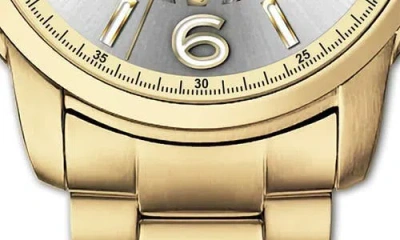 Alfred Sung Automatic Vi Bracelet Watch, 43mm In Gold