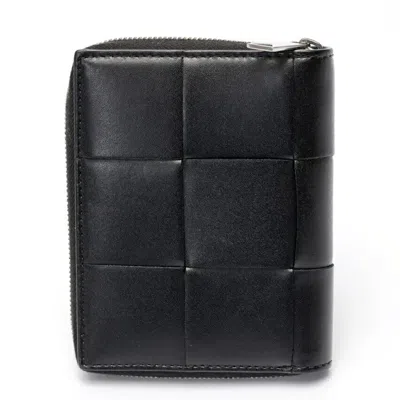 Pre-owned Bottega Veneta Black Coin Purse/coin Case ()