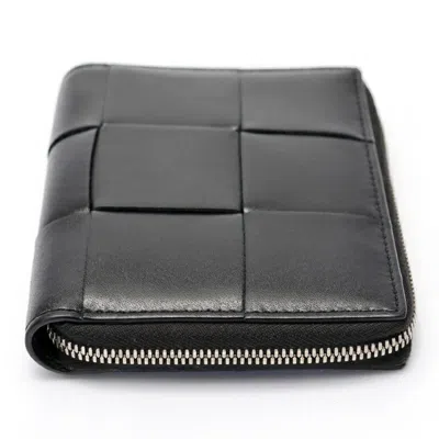 Pre-owned Bottega Veneta Black Coin Purse/coin Case ()