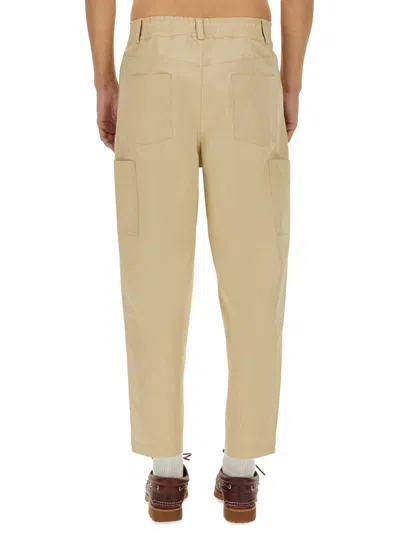 Drôle De Monsieur Cropped Pants In Neutral