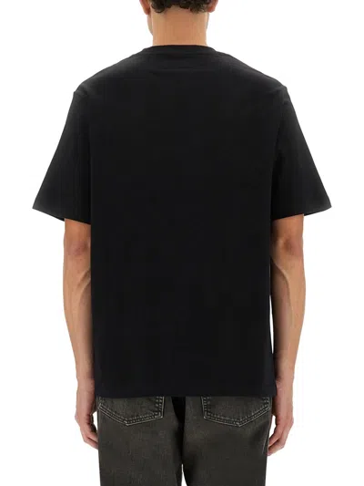 Amiri Stencil Print T Shirt In Black