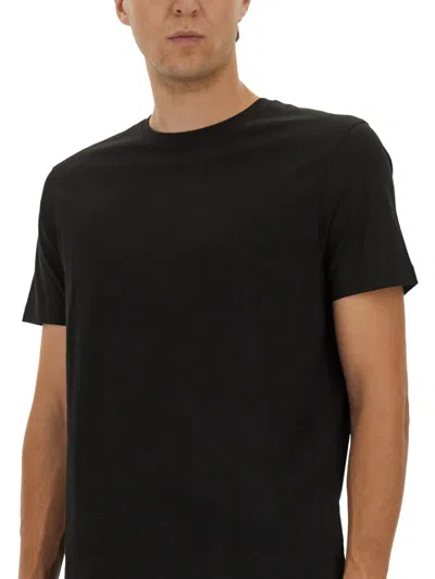 Hugo Boss Short Sleeve Crew Neck Basic T-shirt In Black