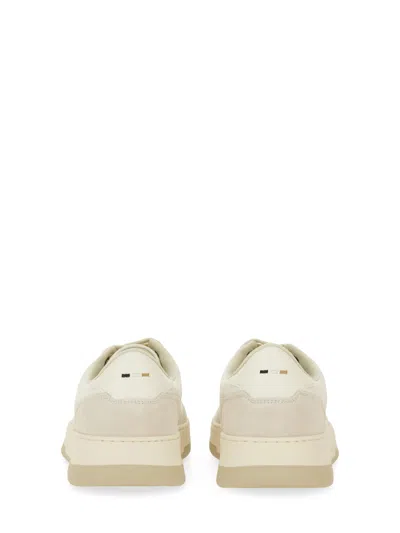 Hugo Boss Boss Baltimore Tenn Sneaker In White