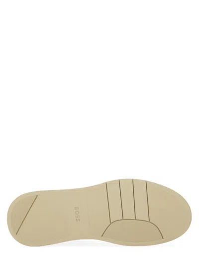 Hugo Boss Boss Baltimore Tenn Sneaker In White