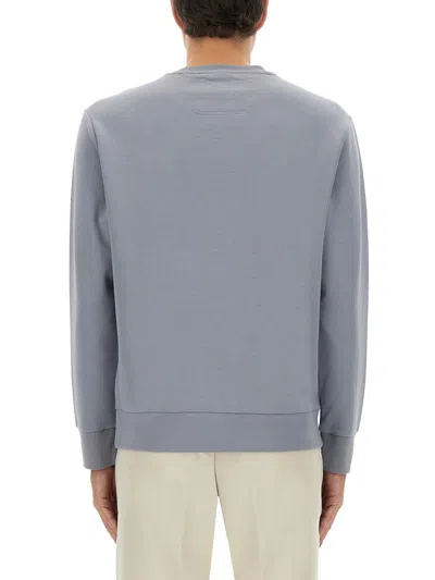Hugo Boss Boss Sweatshirt With Logo In Blue