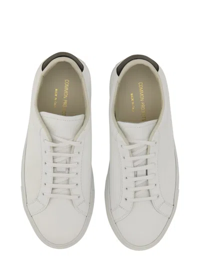 Common Projects Retro Low-top Sneakers In White