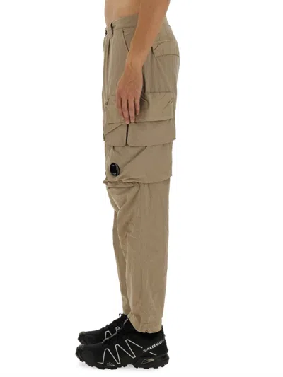 C.p. Company Cargo Pants In Brown