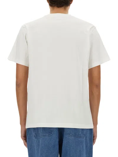 Obey Always Watching Graphic T-shirt In White