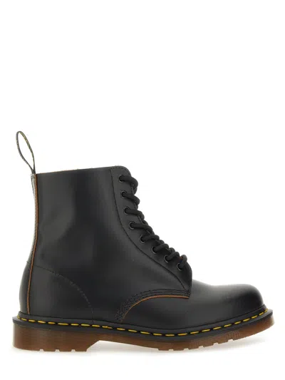 Dr. Martens Dr Martens Vintage 1460 Leather Boots For Men In Black
