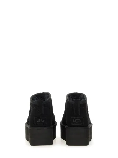 Ugg Classic Ultra Mini Boot With Platform In Black