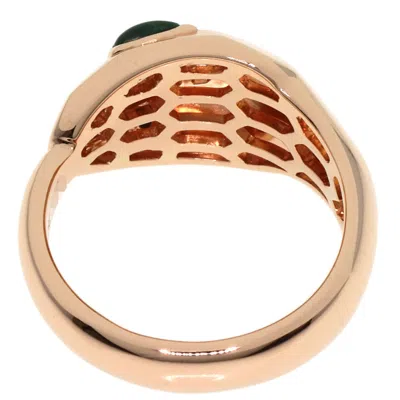 Pre-owned Bvlgari Serpenti Pink Band Ring ()