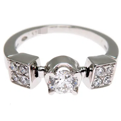 Pre-owned Bvlgari White Gold White Gold (18k) Band Ring ()