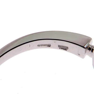 Pre-owned Bvlgari White Gold White Gold (18k) Band Ring ()