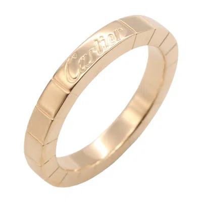 Pre-owned Cartier Gold Pink Gold (18k) Band Ring ()
