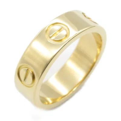 Pre-owned Cartier Gold Yellow Gold (18k) Band Ring ()