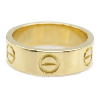Pre-owned Cartier Gold Yellow Gold (18k) Band Ring ()
