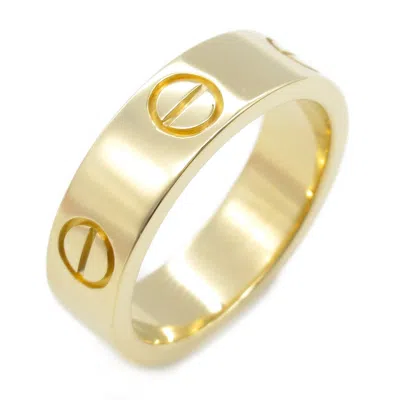 Pre-owned Cartier Gold Yellow Gold (18k) Band Ring ()