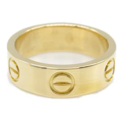 Pre-owned Cartier Gold Yellow Gold (18k) Band Ring ()