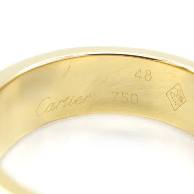 Pre-owned Cartier Gold Yellow Gold (18k) Band Ring ()