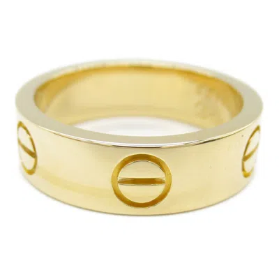 Pre-owned Cartier Gold Yellow Gold (18k) Band Ring ()