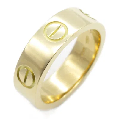 Pre-owned Cartier Gold Yellow Gold (18k) Band Ring ()
